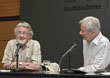 Michael Buselmeier im Gespräch mit Bert Burger (links)(Foto: Rothe)