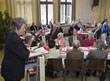 20 Jahre Obdach e.V.: Vorstandsmitglied Elfi Weber begrüßte die Gäste der Jubiläumsfeier. (Foto: Rothe)