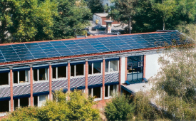 Solaranlage auf der Robert-Koch-Schule