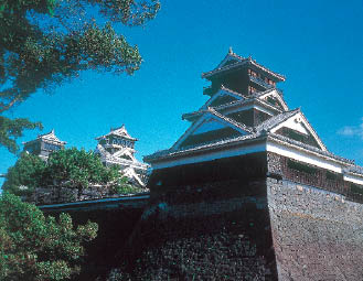 Das Schloss von Kumamoto