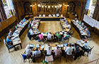 Großer Rathaussaal - Sitzungssaal des Gemeinderats (Foto: Rothe)